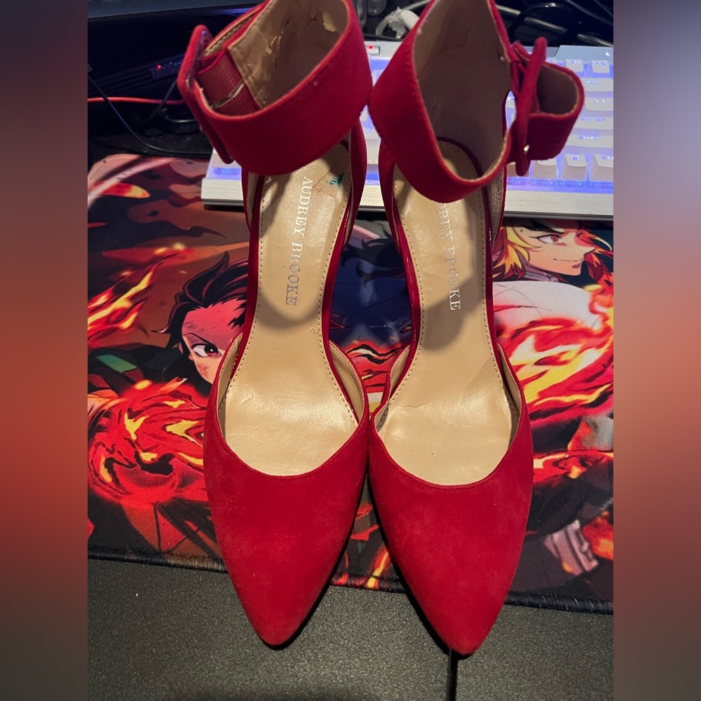 Audrey Brooke evening high heel shoes